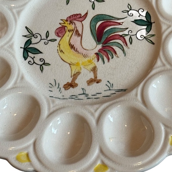 Vintage Deviled Egg Plate - Picture 4 of 6